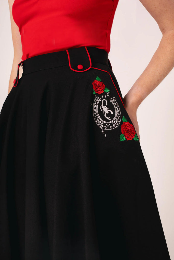 Scorpion Swing Skirt