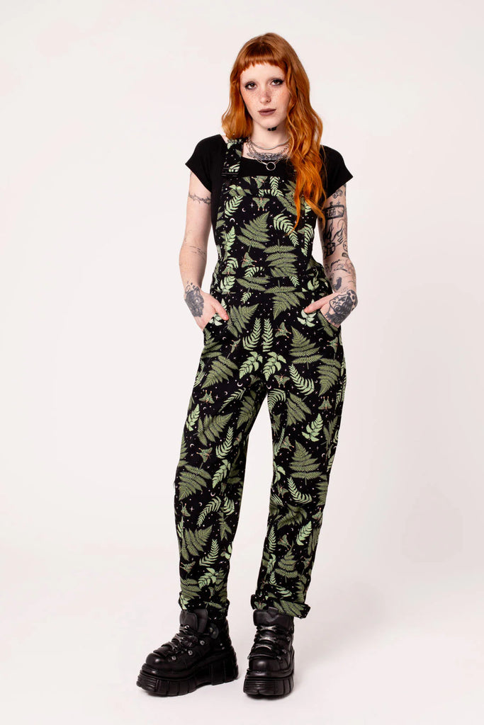 Mystical Ferns Overalls