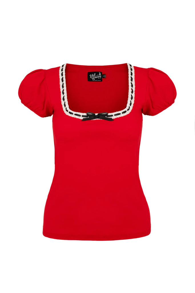 Red Gracie Top