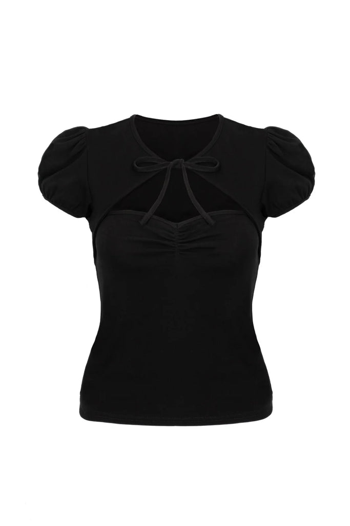 Priscilla Top: Black