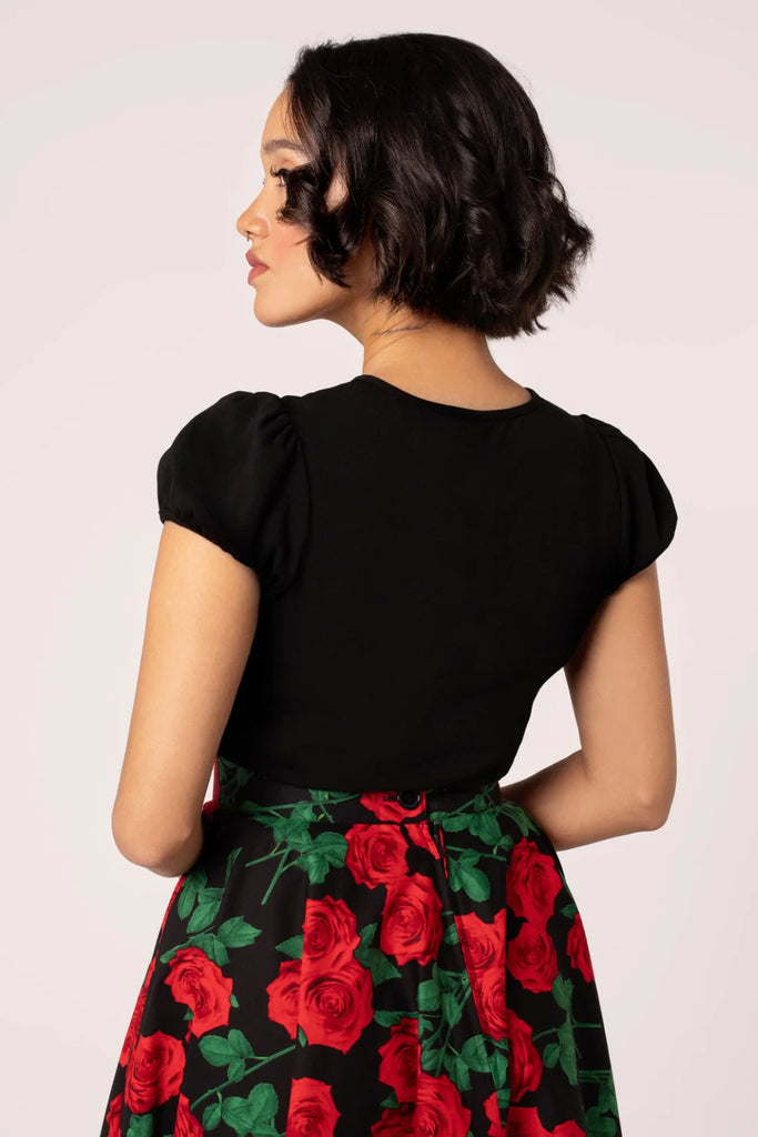 Priscilla Top: Black