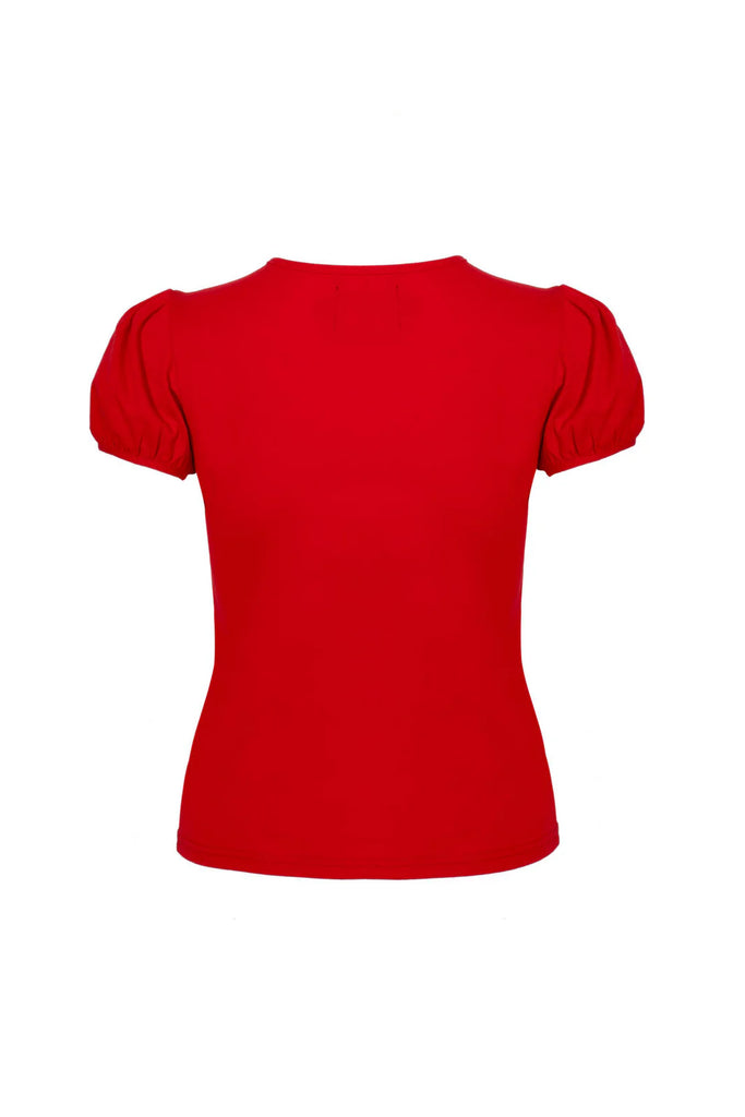 Priscilla Top: Red