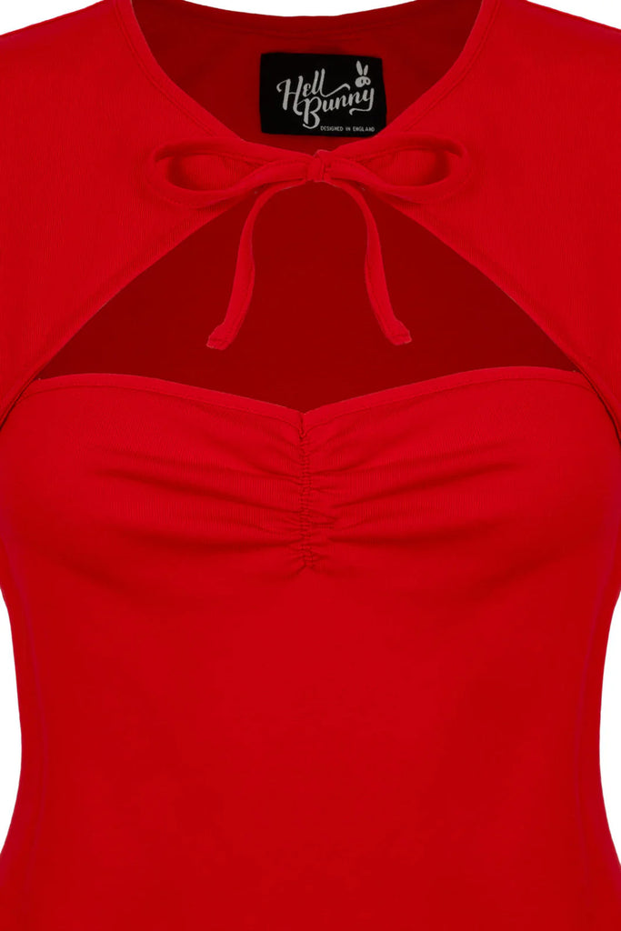 Priscilla Top: Red