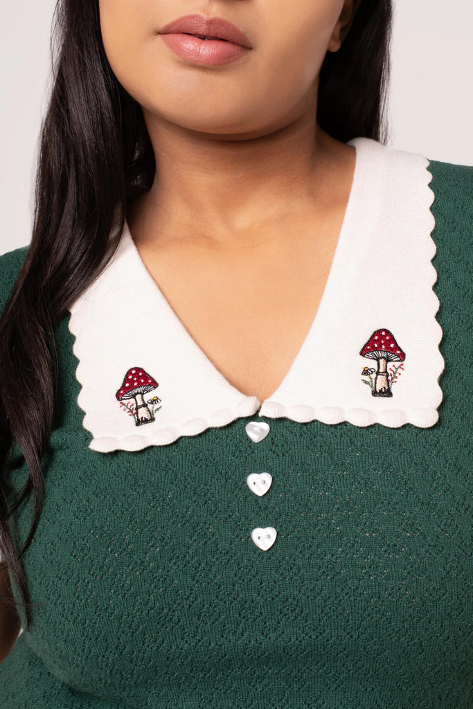 Genevieve Mushroom Sweater