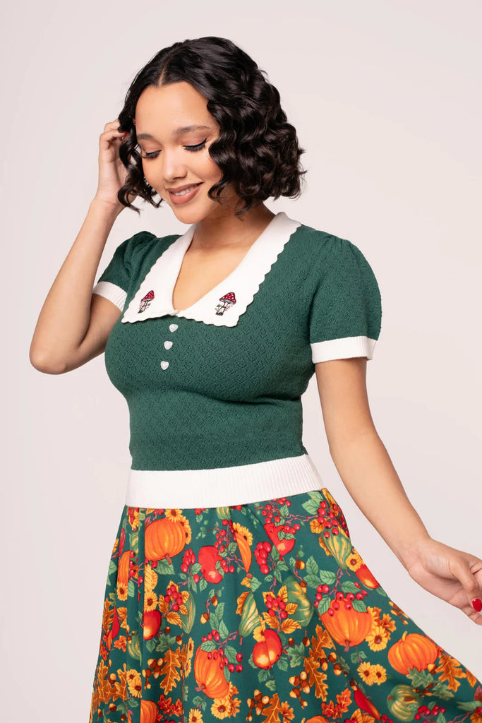 Genevieve Mushroom Sweater