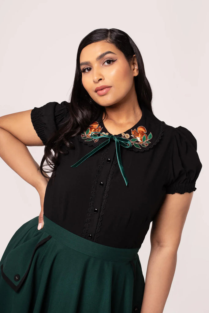 Chester Squirrel Blouse