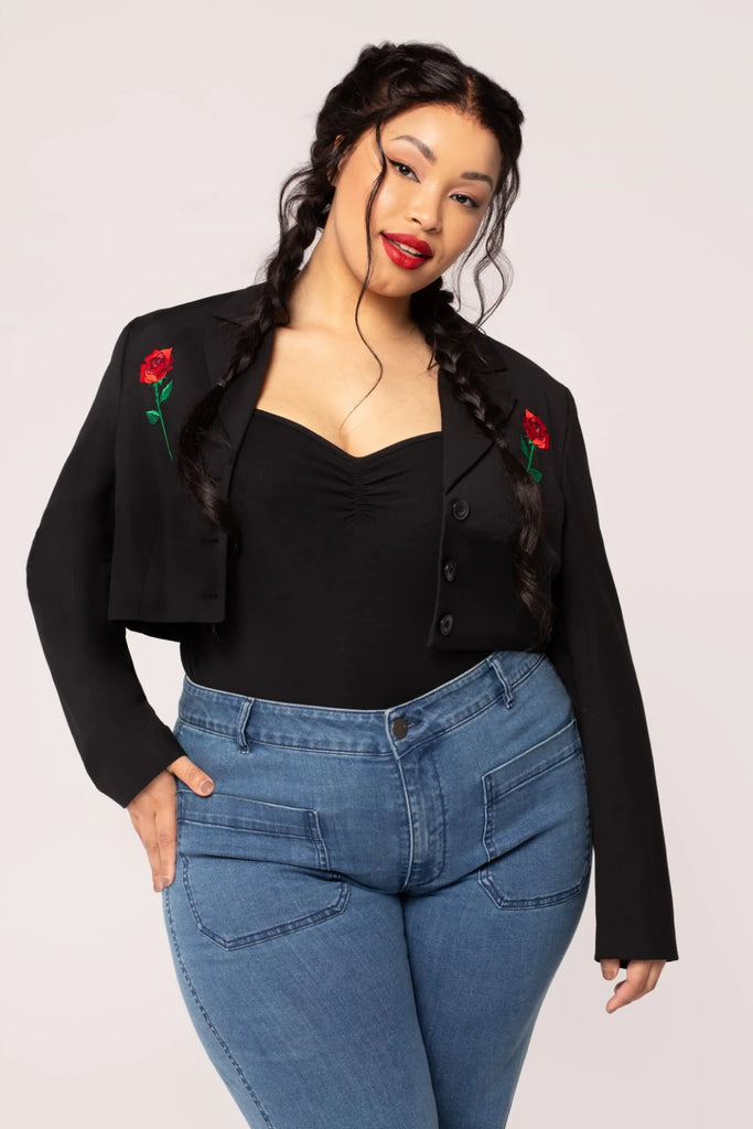 Viva Maria Cropped Blazer