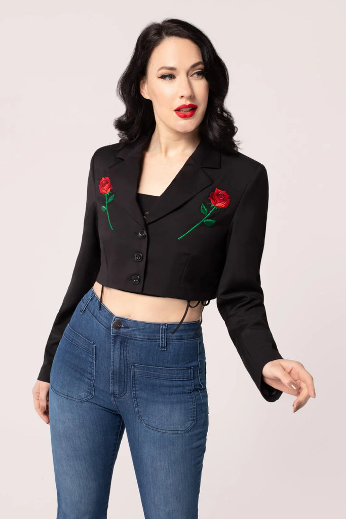 Viva Maria Cropped Blazer