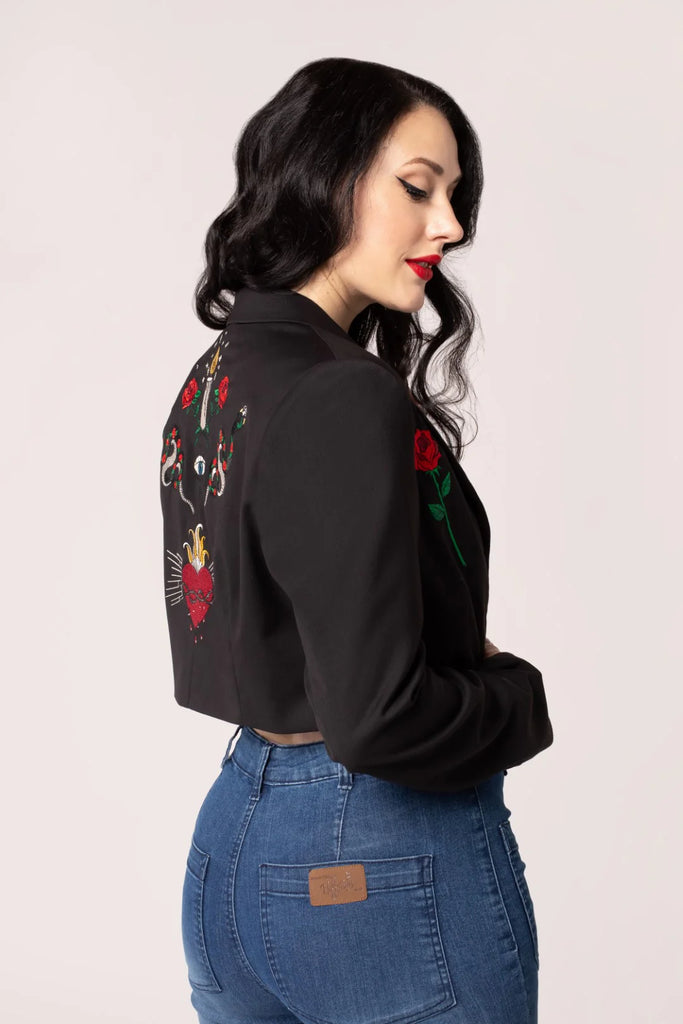 Viva Maria Cropped Blazer