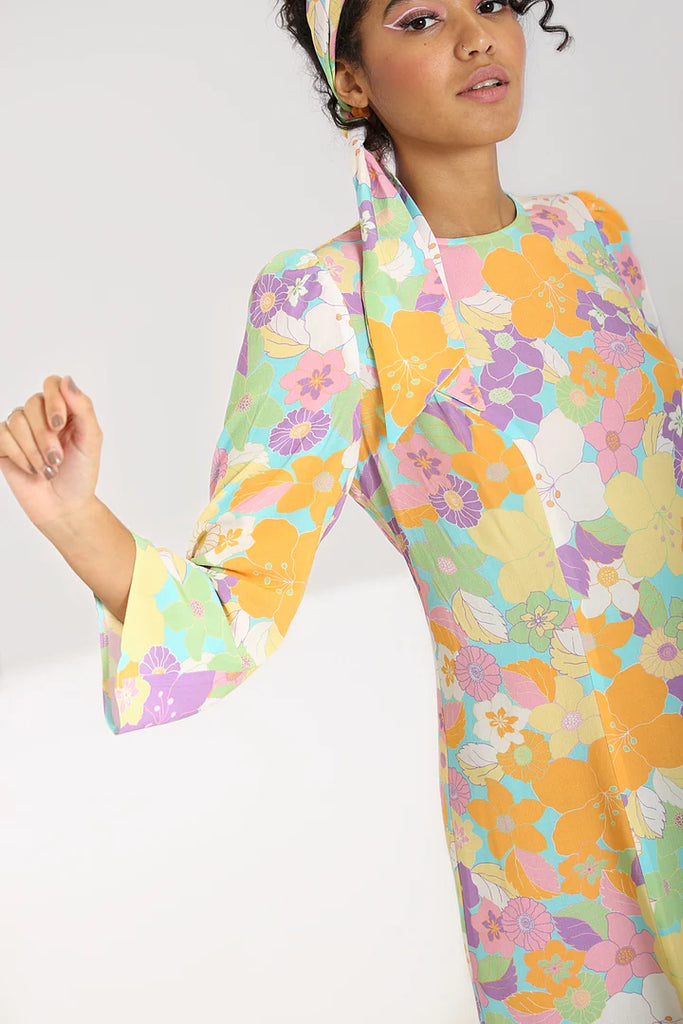 Flower Power Mini Dress