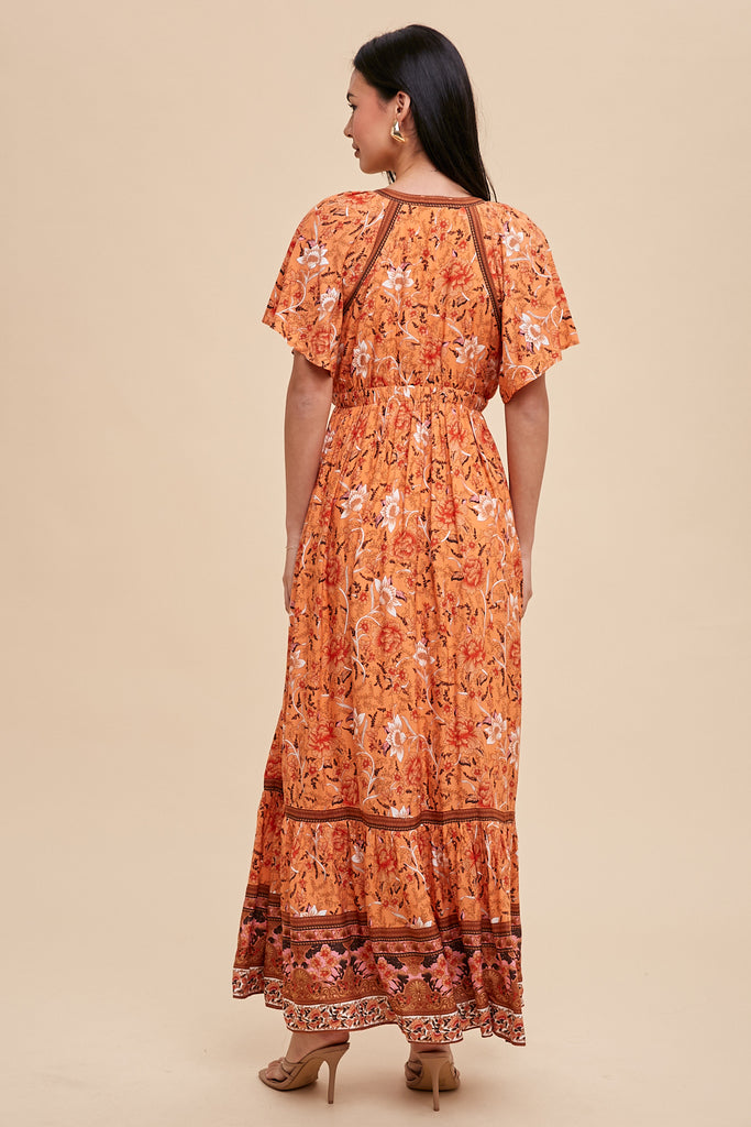 Apricot Crush Day Dress - ONLY S