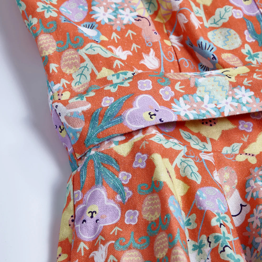 Whiskers and Wildflowers Dress