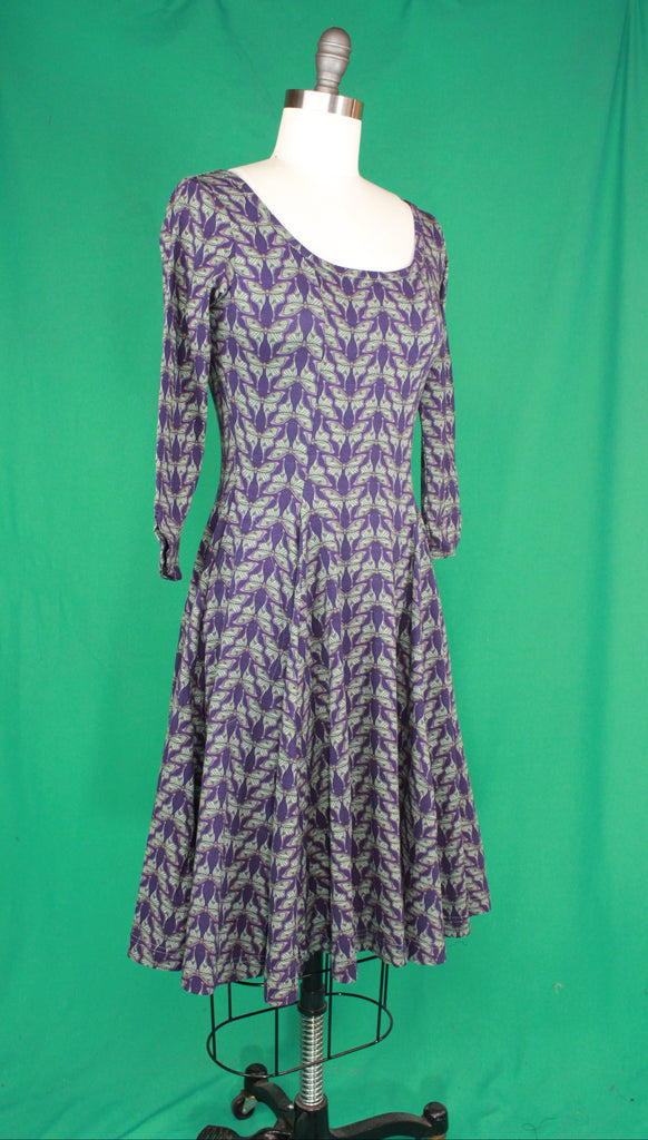 Luna Moth Poem Dress