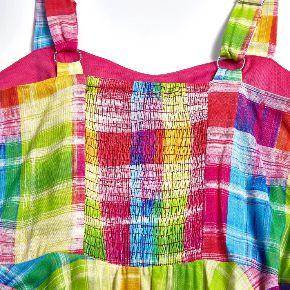 Rainbow Plaid Jubilee Dress