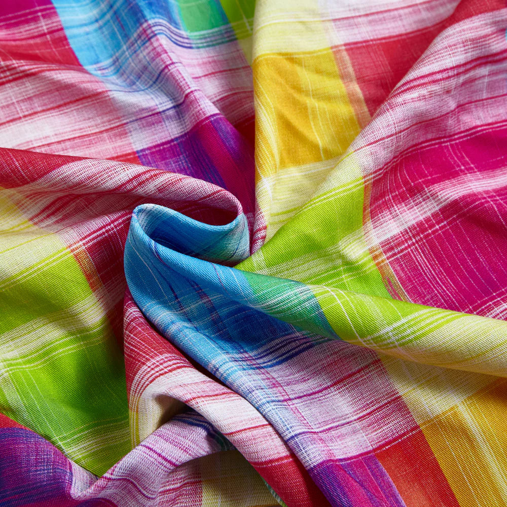 Rainbow Plaid Jubilee Dress