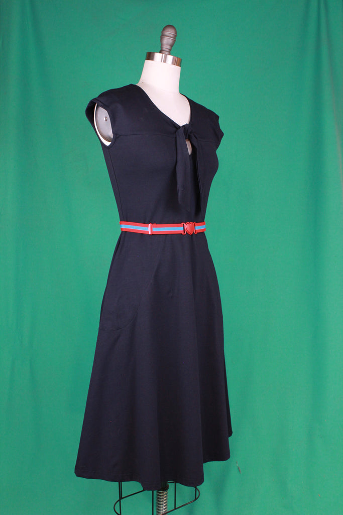 Knot Your Average Dress: Navy