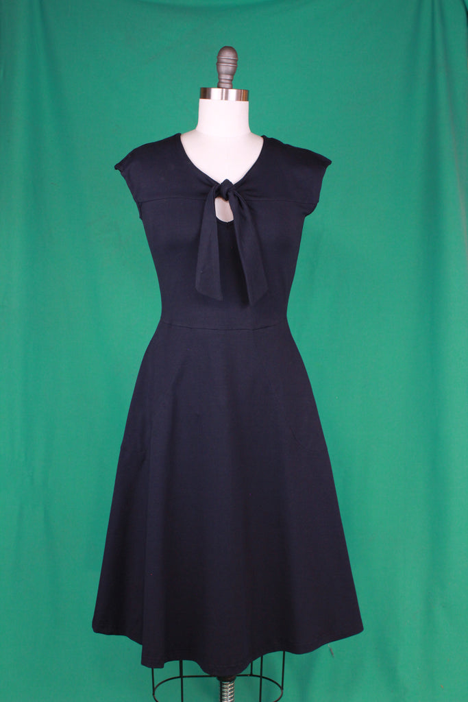 Knot Your Average Dress: Navy