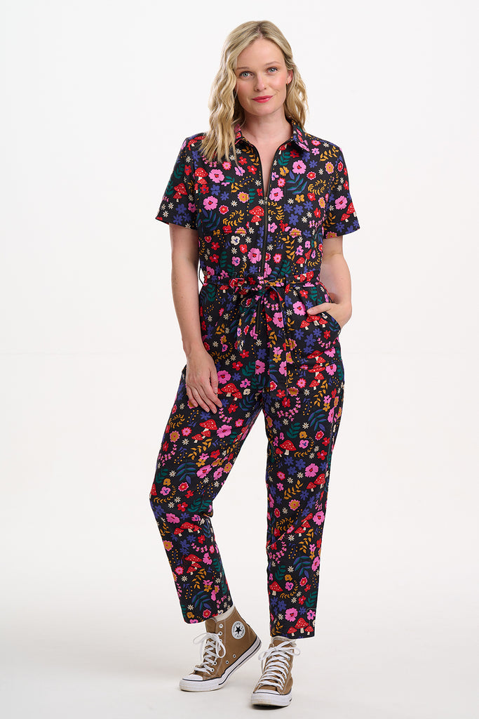 Toadstool Floral Boilersuit