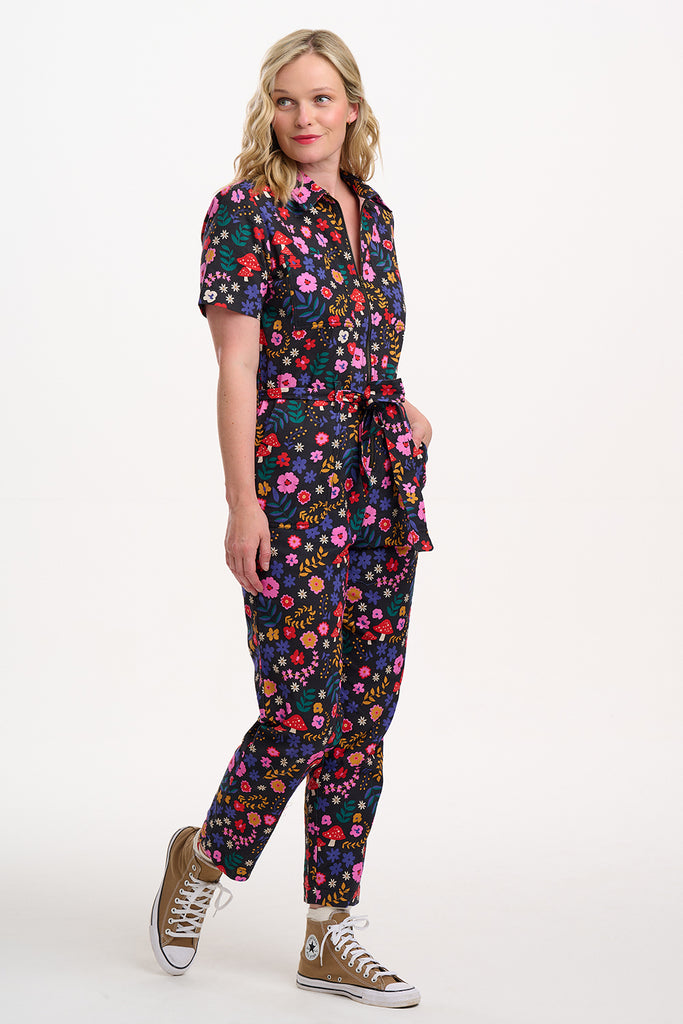 Toadstool Floral Boilersuit