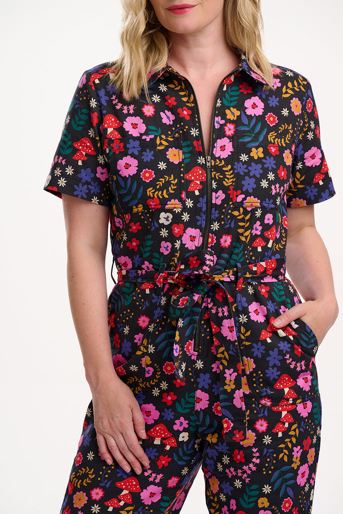 Toadstool Floral Boilersuit
