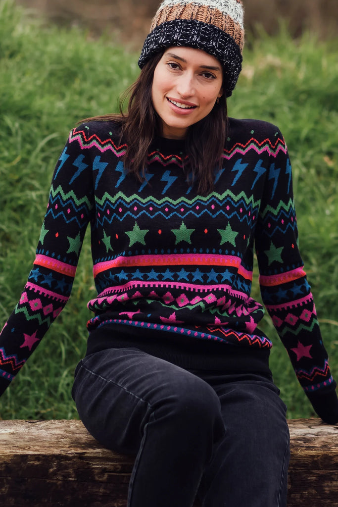 Fairisle Lightning Sweater