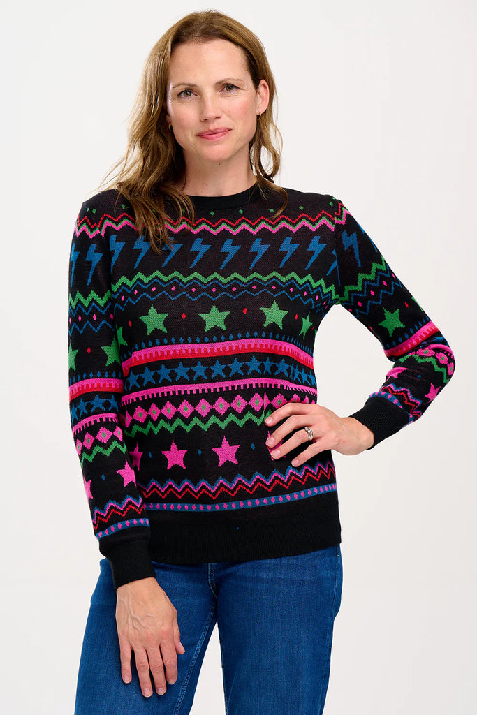 Fairisle Lightning Sweater