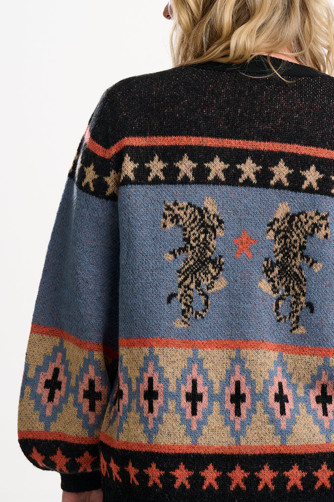Climbing Tigers Cardigan