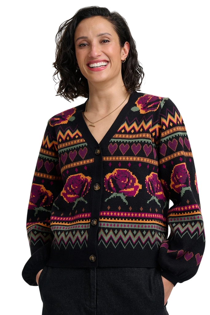 Wild Roses Cardigan
