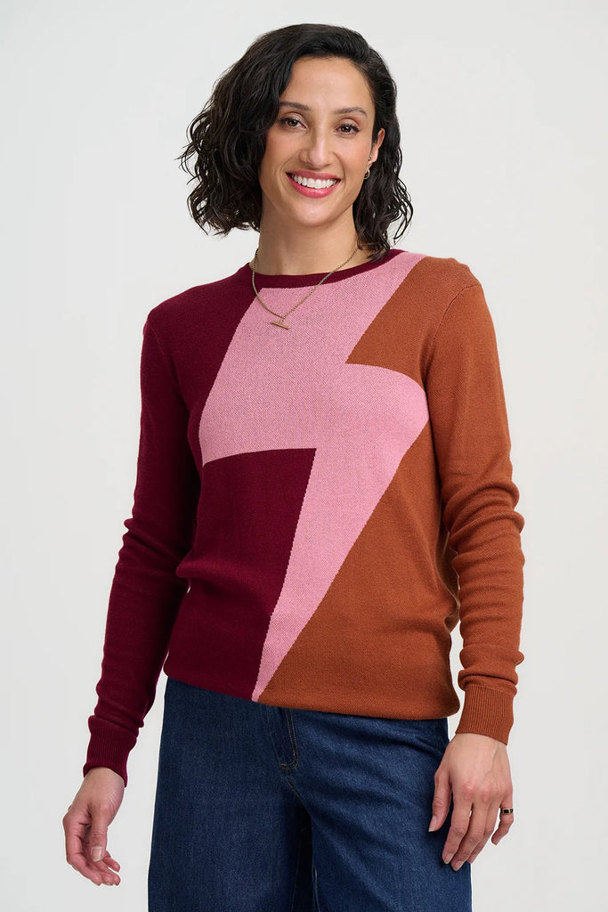 Lightning Strikes Sweater