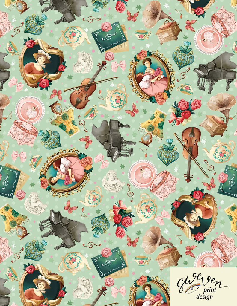 Antique Treasures Dress- Only XL