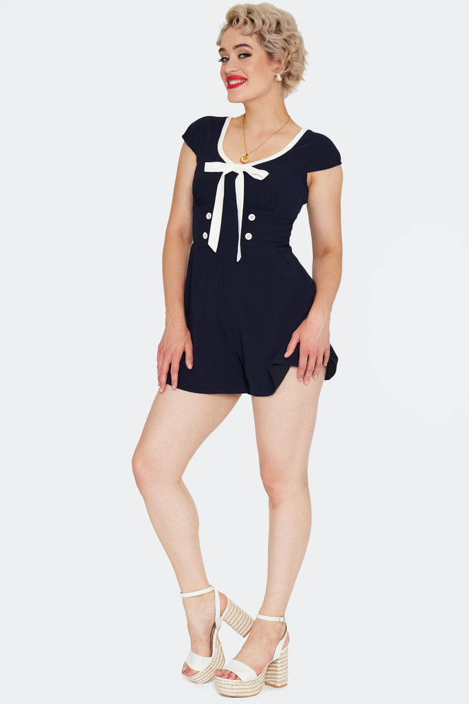 Seaside Nautical Romper