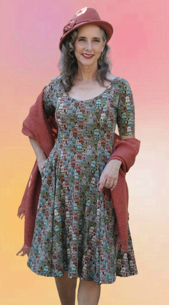 Wander Through Prague Dress
