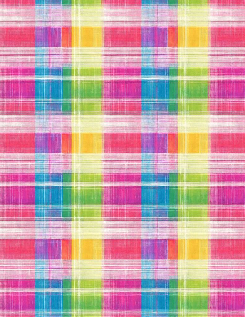 Rainbow Plaid Jubilee Dress