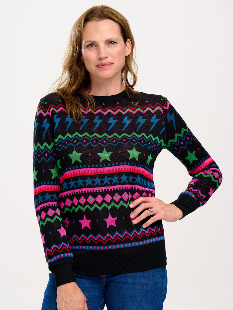 Fairisle Lightning Sweater