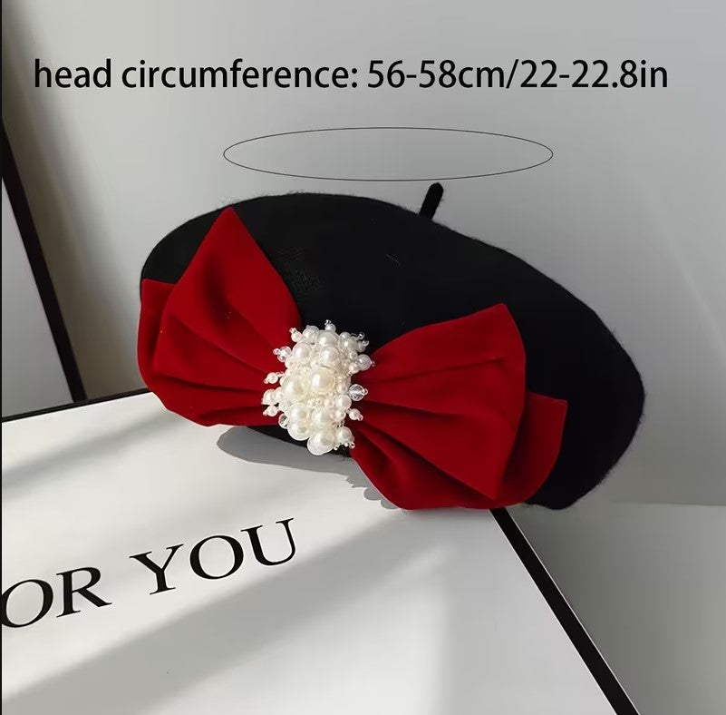 Eleganza Bow Beret
