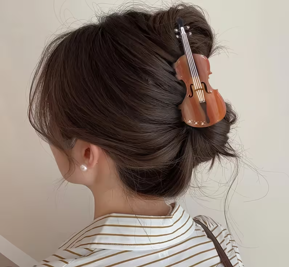 Violin Hair Claw