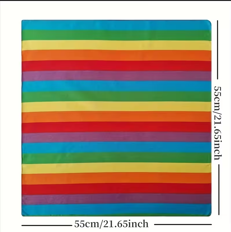 Rainbow Brite Scarf
