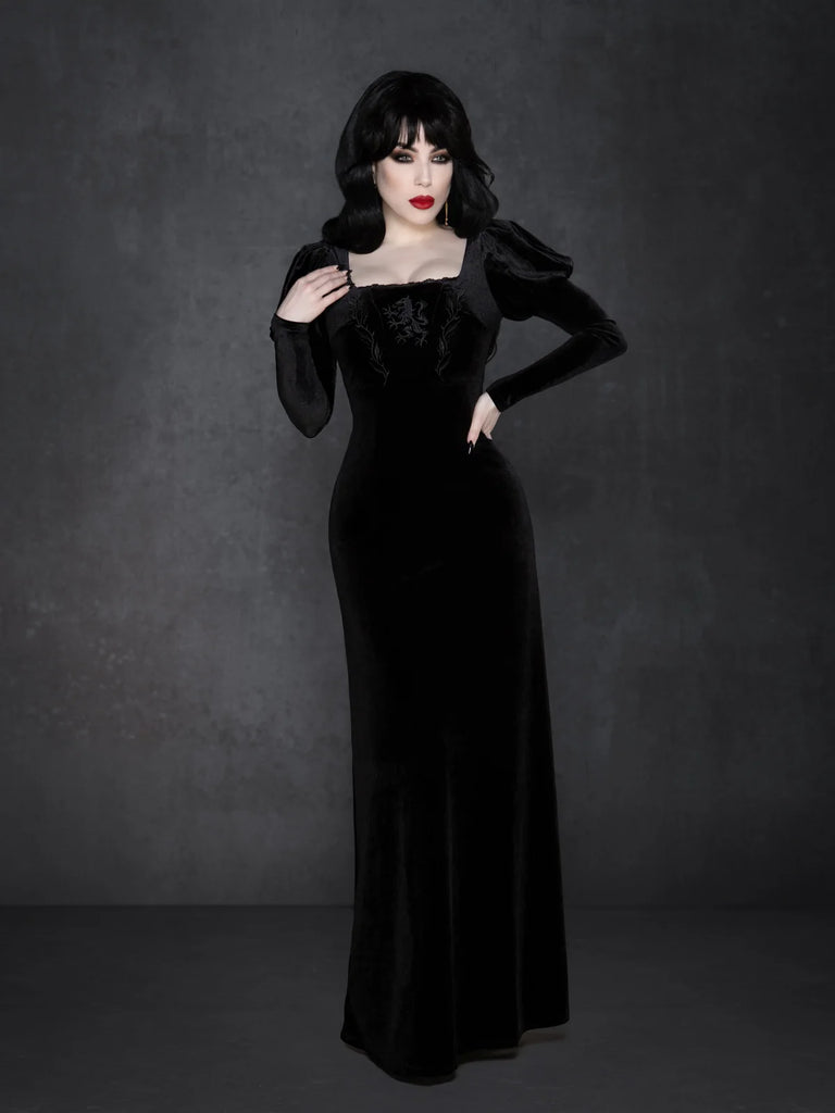 Howling Dress: Black Velvet