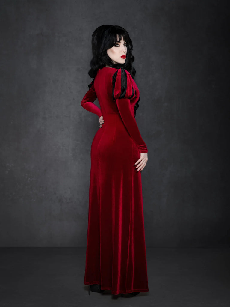 Howling Dress: Burgundy