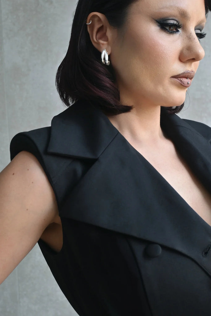 After Dark Trench Dress