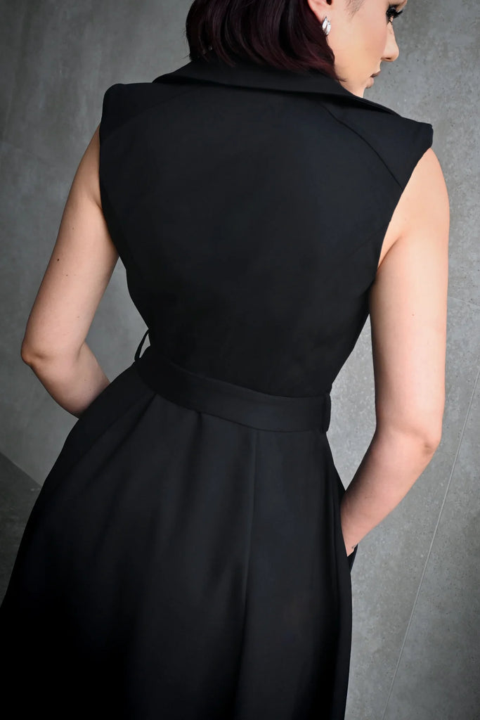 After Dark Trench Dress
