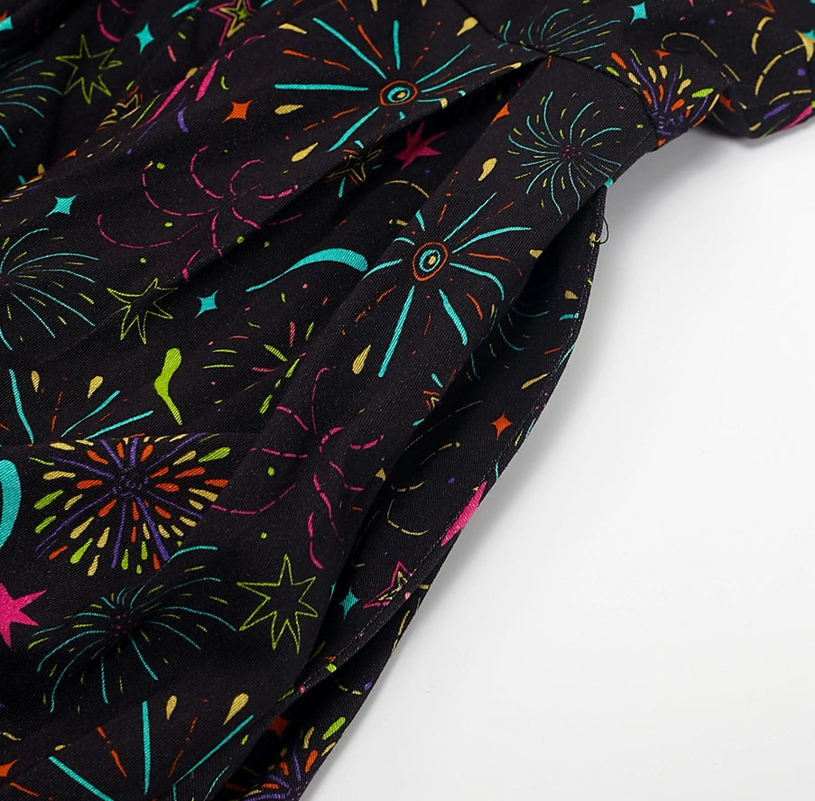Electric Sky Fireworks Dress