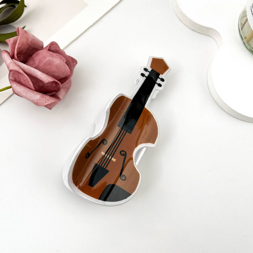 Stand-Up Bass Boogie Hair Claw