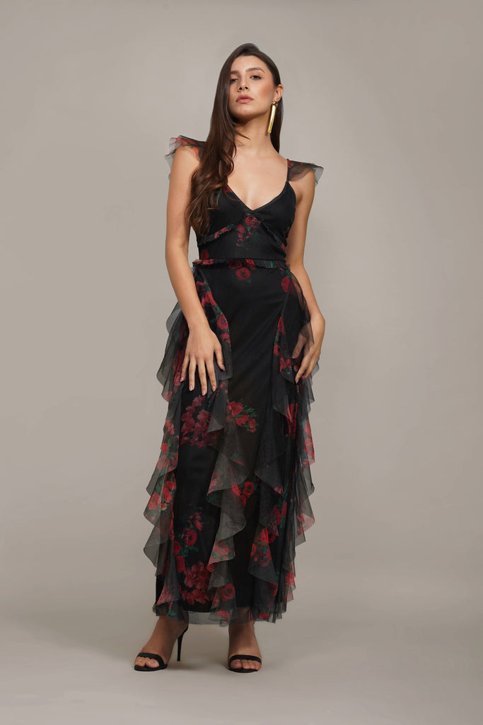 Femme Fatale Maxi Dress