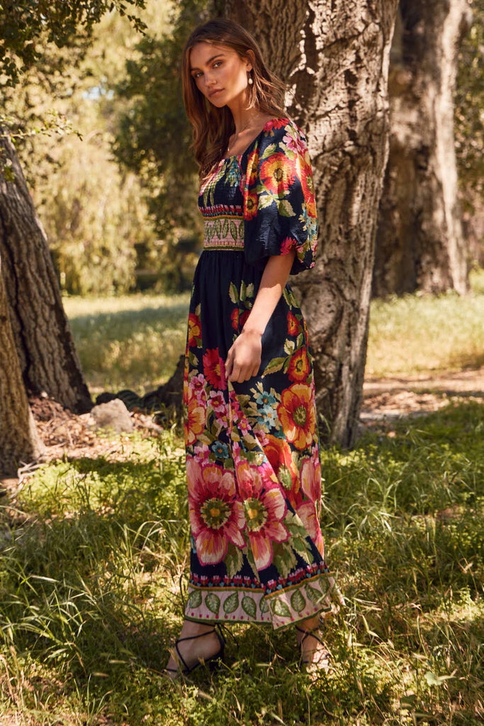 Floral Harvet Maxi Dress