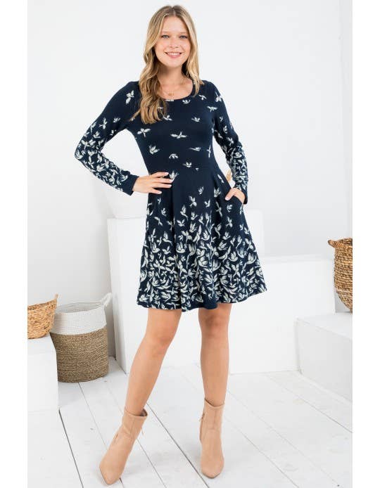 Flock Of Seagulls Sweater Dress