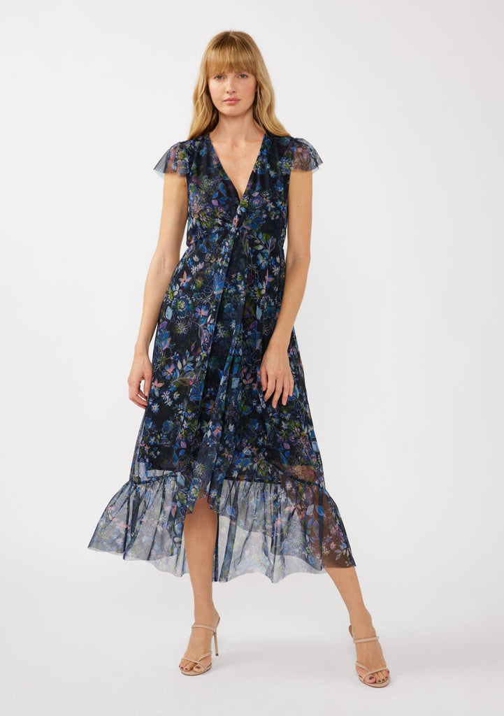 Floral Flutter Dress
