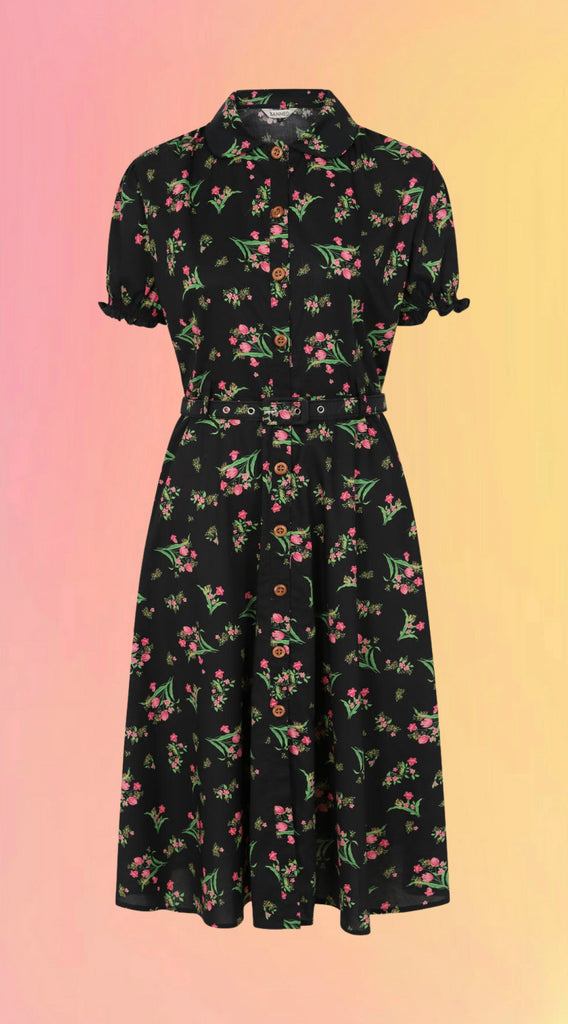 Antique Show Swing Dress