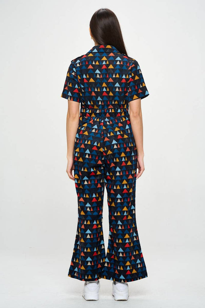 Retro Fair Corduroy Jumpsuit