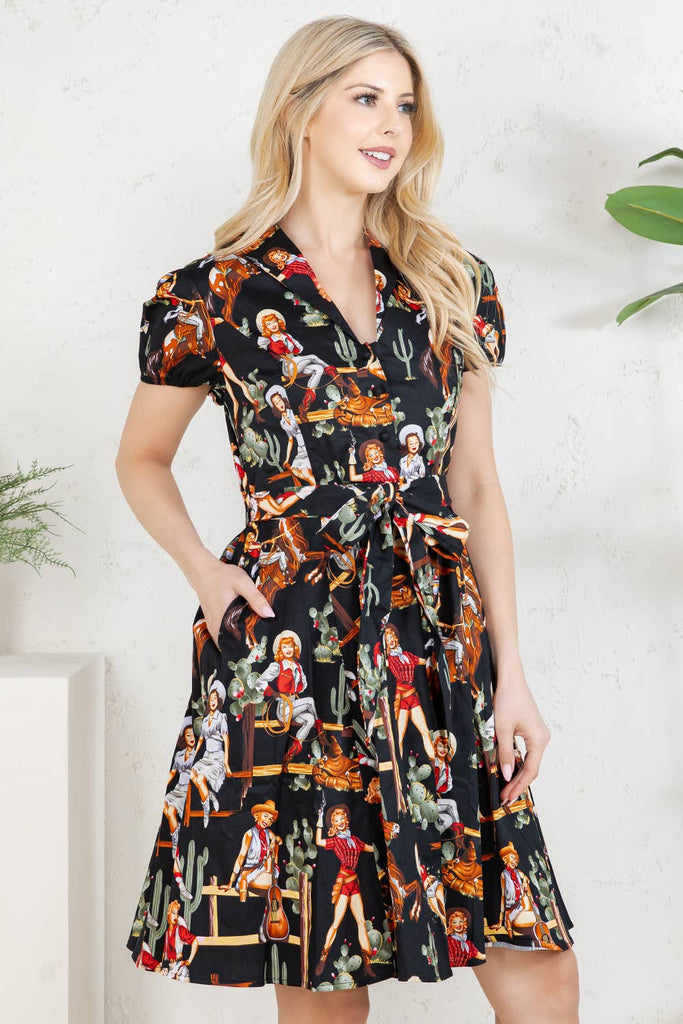 Cowgirl Cuties Cotton Dress